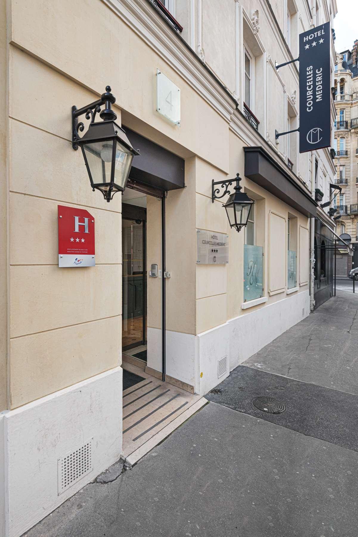 Courcelles Mederic Hotel Paris Bagian luar foto