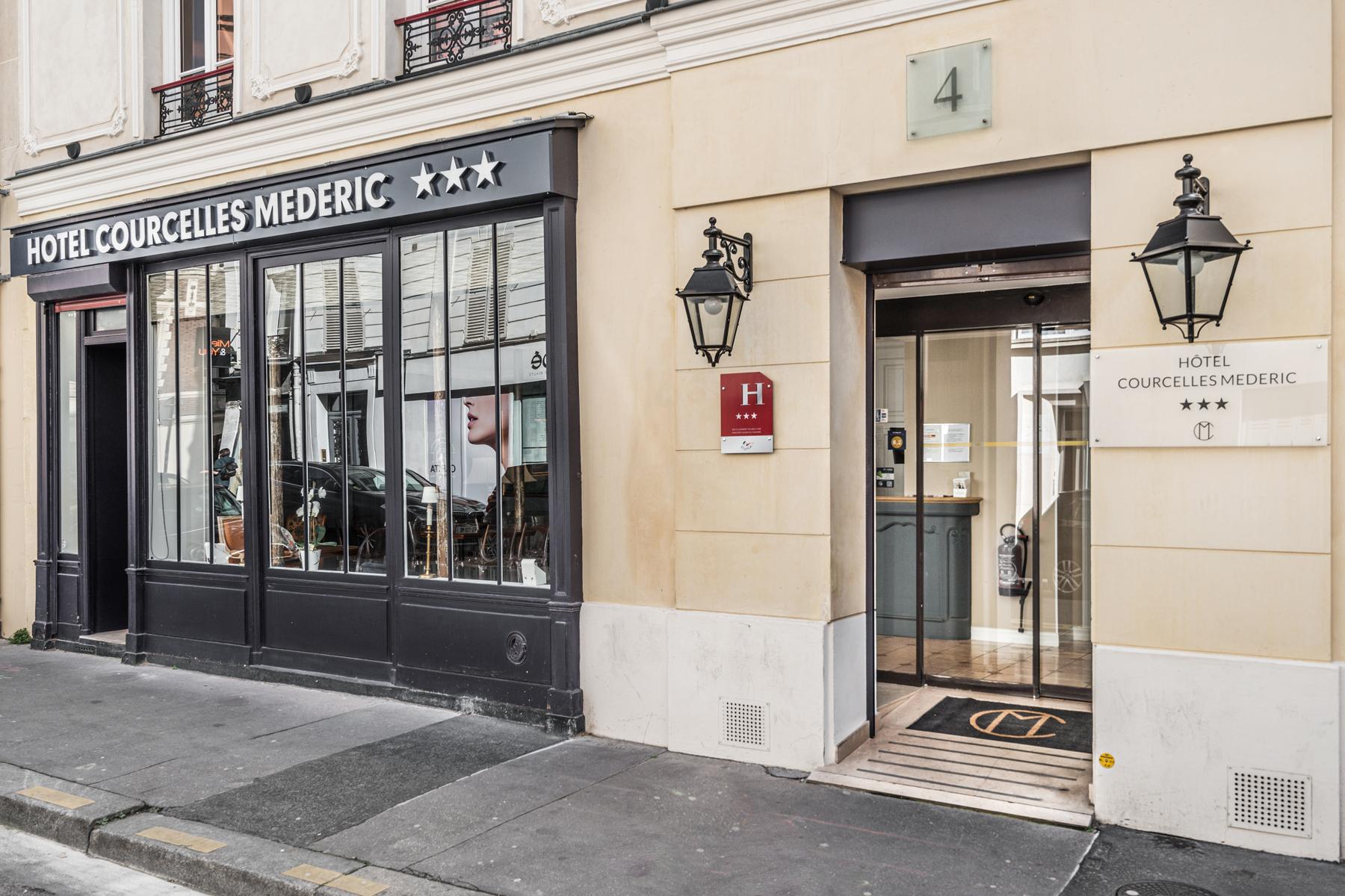 Courcelles Mederic Hotel Paris Bagian luar foto